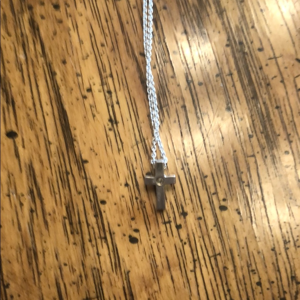 Cross necklace cross is 22 carat gold